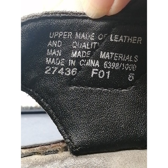 Cobbie Cuddlers Pumps Womens Black 8.5 Wide Slingback Leather Shoe Hook Loop - Picture 11 of 11